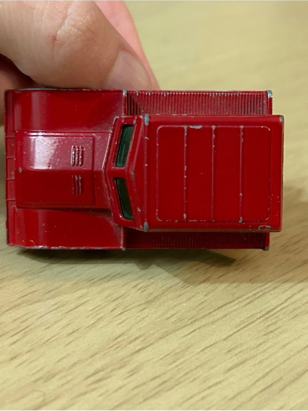 Snow Trac Tractor Matchbox Car